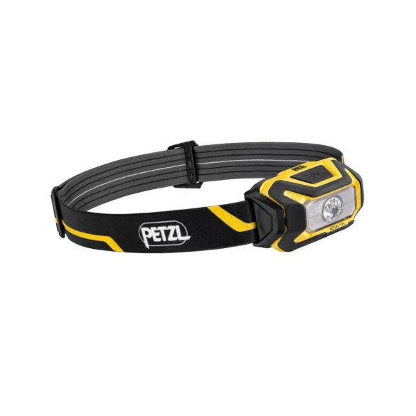 PETZL ARIA 1R töltheto sárga/fekete fejlámpa E069CB00 475lum