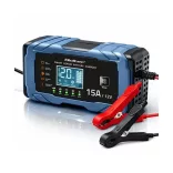 Qoltec Intelligens Akkumulátor töltő, Javitó funkcióval AGM GEL LiFePO4 12V 15A