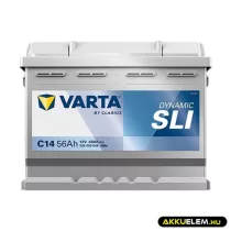 56Ah VARTA Dynamic C14 akkumulátor JOBB+ (556 400 048)