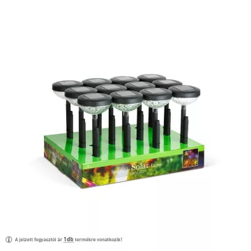 Lámpa 1+1 meleg + RGB Led