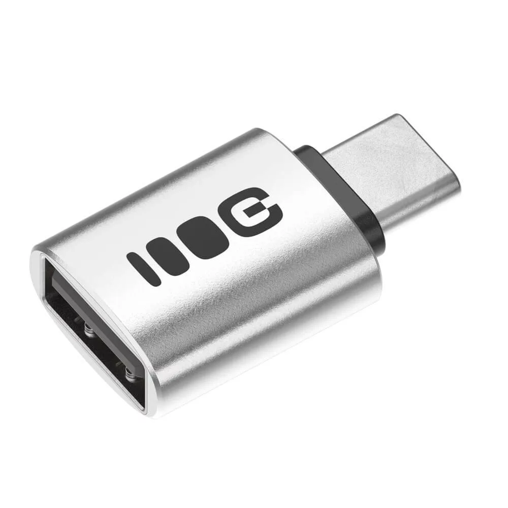   GreenCell OTG adapter 2.4A USB-C USB-A data transfer 480 Mbps 12W alumínium