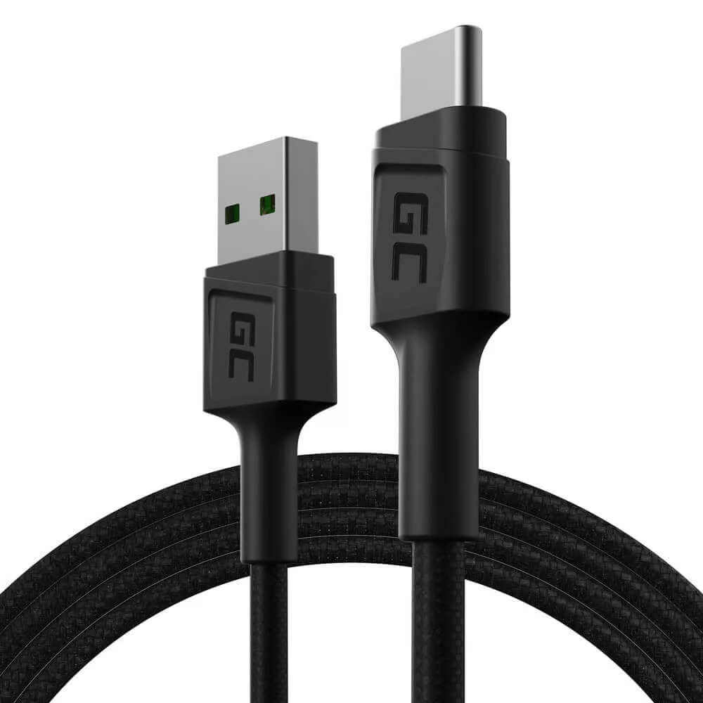   GreenCell kábel PowerStream USB-A USB-C 120cm Ultra Charge QC 3.0