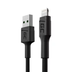  GreenCell kábel PowerStream USB-A Lightning 30cm quick charge Apple 2.4A