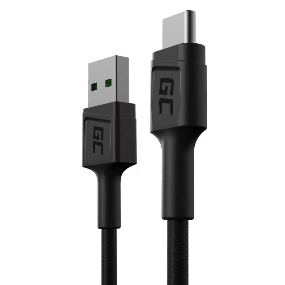GreenCell kábel PowerStream USB-A USB-C 30cm quick charge Ultra Charge QC 3.0