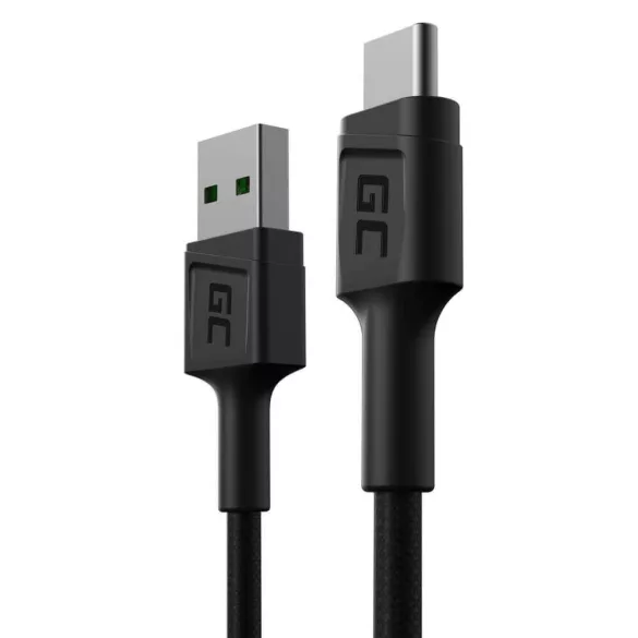 GreenCell kábel PowerStream USB-A USB-C 30cm quick charge Ultra Charge QC 3.0 - GreenCell