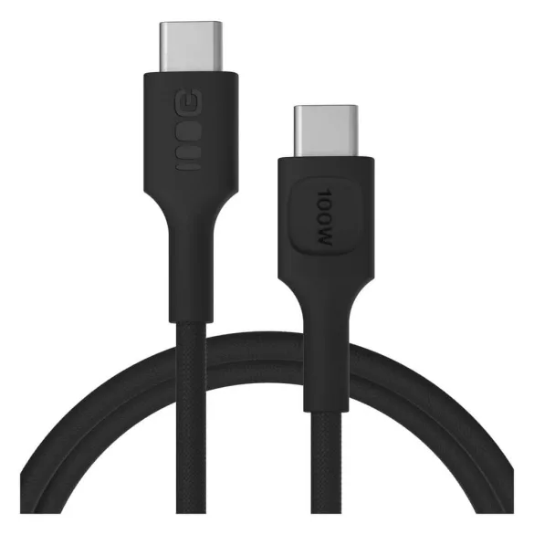 GreenCell USB-C kábel 1.2m 100W PowerStream gyorstöltő PD fekete - GreenCell