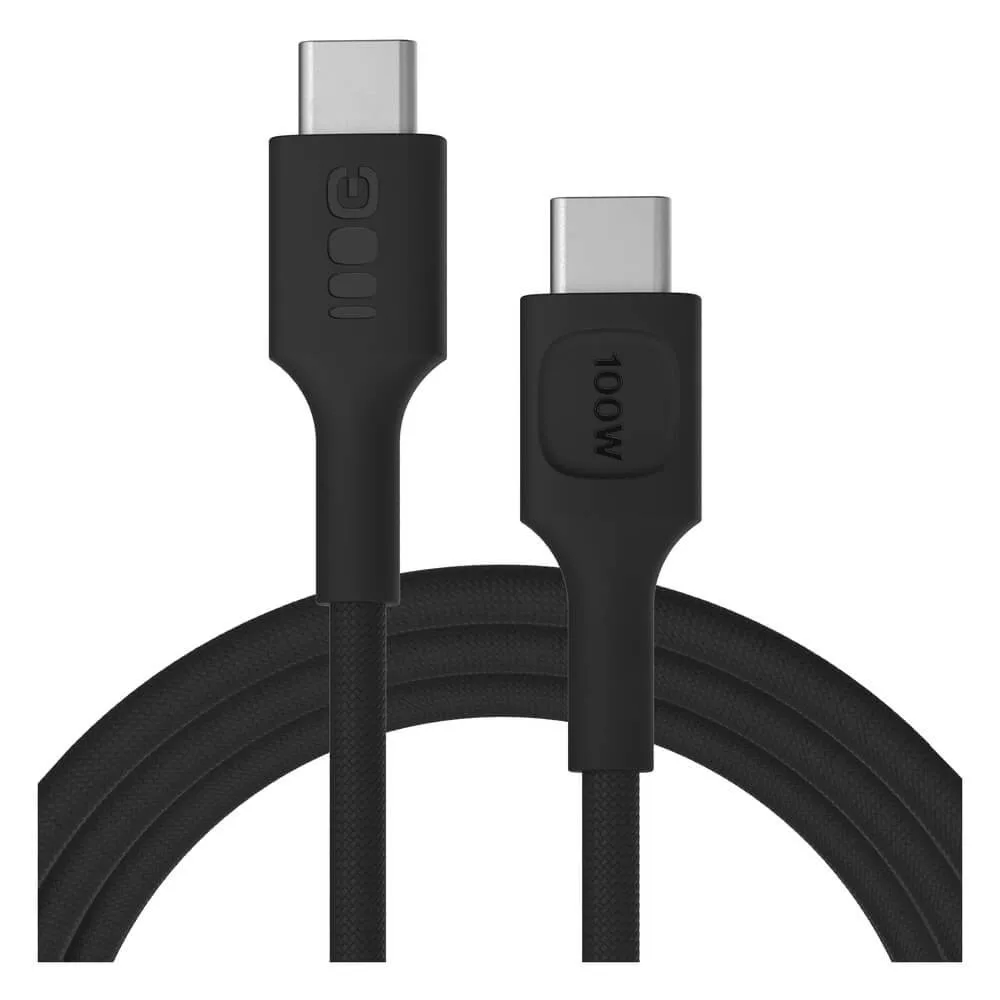   GreenCell USB-C kábel 2m 100W PowerStream gyorstöltő PD fekete