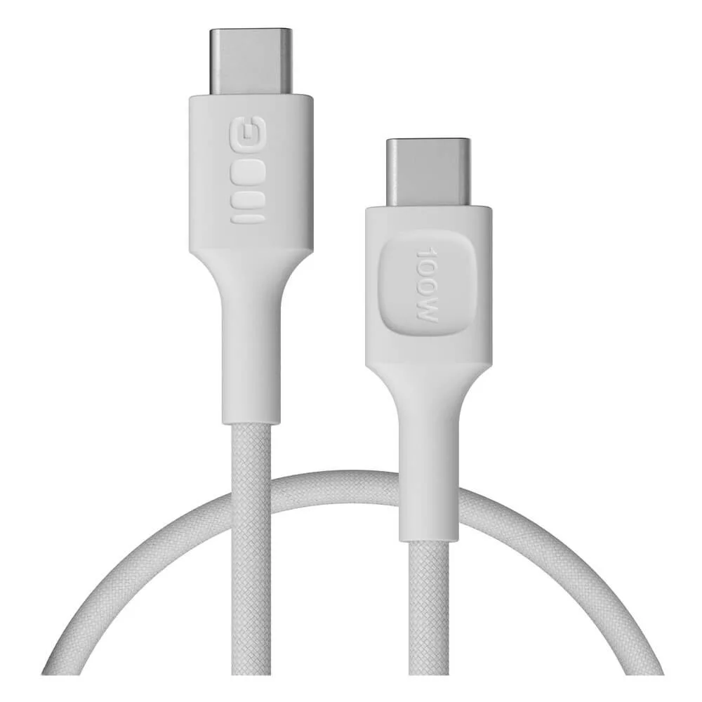   GreenCell USB-C kábel 0.3m 100W PowerStream gyorstöltő PD Fehér