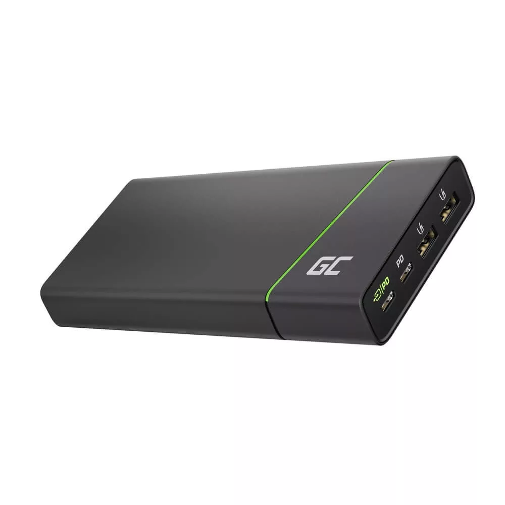 Power Bank GreenCell PowerPlay Ultra 26800mAh 128W 4-port laptop MacBook iPad iPhone Nintendo Switch Power Bank GreenCell PowerPlay Ultra 26800mAh 128W 4-port laptop MacBook iPad iPhone Nintendo Switch