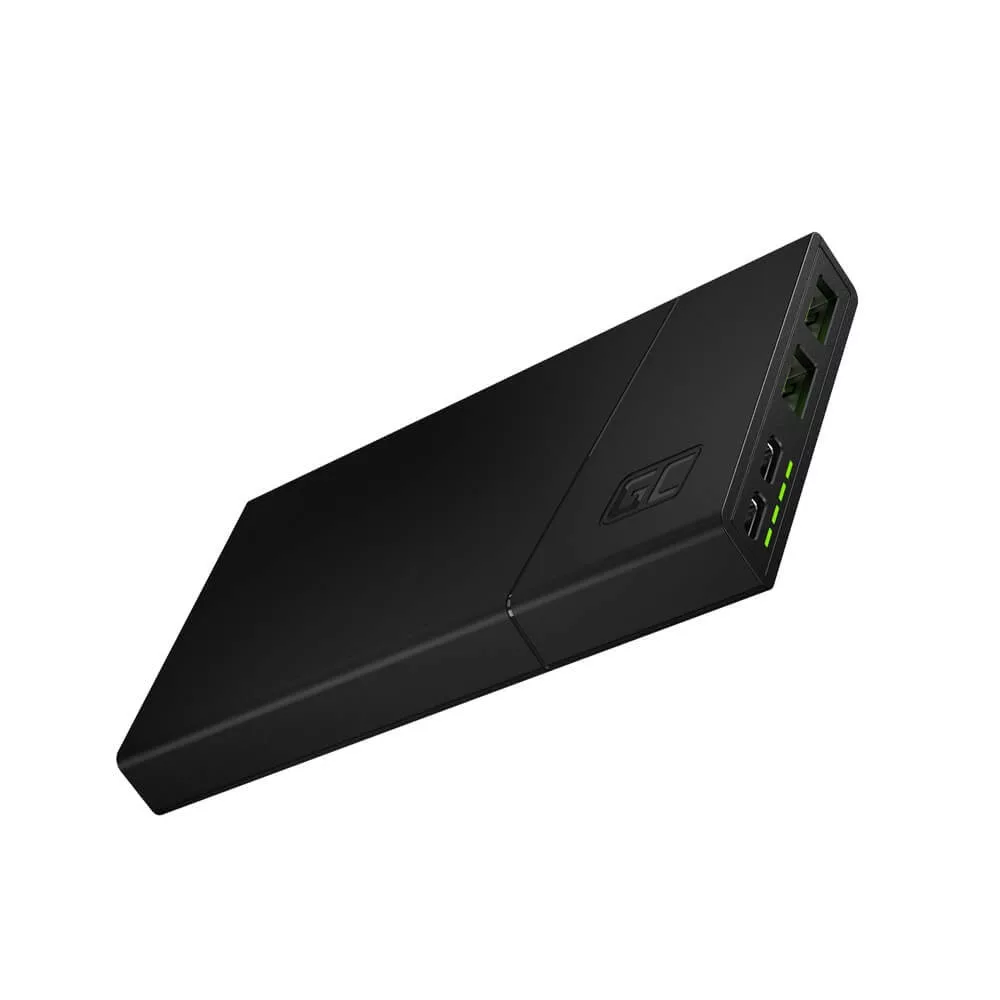   Power Bank GreenCell PowerPlay10S 10000mAh gyorstöltő 2x USB Ultra Charge 2x USB-C PD 18W
