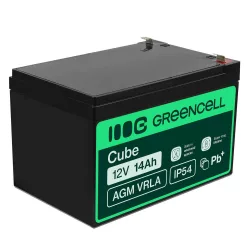 GreenCell AGM VRLA 12V 14Ah akkumulátor riasztókhoz