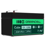 GreenCell AGM VRLA 12V 1.2Ah zselés akkumulátor - GreenCell