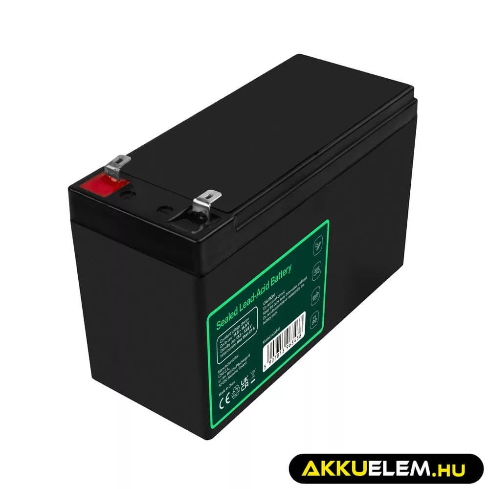 GreenCell AGM VRLA 12V 8Ah akkumulátor riasztókhoz
