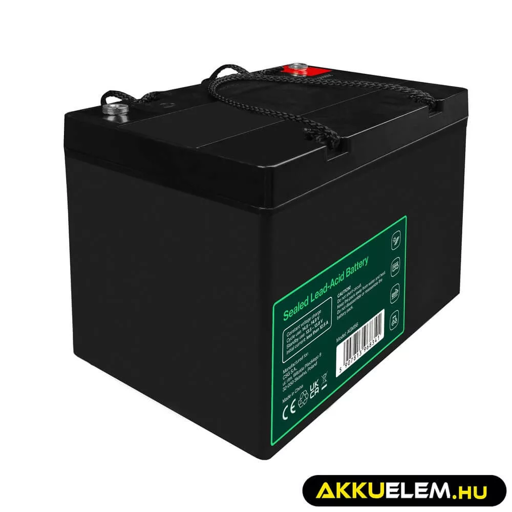 GreenCell AGM VRLA 12V 50Ah akkumulátor hajókhoz robogókhoz fűnyírókhoz