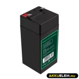 GreenCell AGM VRLA 4V 4Ah zselés akkumulátor - GreenCell