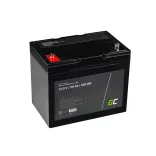 GreenCell LiFePO4 akkumulátor 12V 12.8V 50Ah napelemes rendszerekhez lakóautókhoz hajókhoz - GreenCell