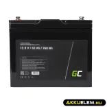GreenCell LiFePO4 akkumulátor 12V 12.8V 60Ah napelemes rendszerekhez lakóautókhoz hajókhoz - GreenCell