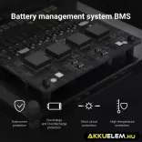 GreenCell LiFePO4 akkumulátor 12V 12.8V 60Ah napelemes rendszerekhez lakóautókhoz hajókhoz - GreenCell