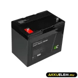GreenCell LiFePO4 akkumulátor 12V 12.8V 80Ah napelemes rendszerekhez lakóautókhoz hajókhoz - GreenCell
