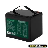 GreenCell CUBE LiFePO4 80Ah 12.8V 1024Wh Lítium-Vas-Foszfát akkumulátor lakóautókhoz takarítógépekhez - GreenCell
