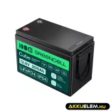 GreenCell CUBE LiFePO4 200Ah 12.8V Lítium-Vas-Foszfát akkumulátor lakóautókhoz napelemes rendszerekhez hajókhoz - GreenCell