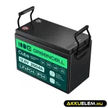 GreenCell CUBE LiFePO4 200Ah 12.8V Lítium-Vas-Foszfát akkumulátor lakóautókhoz napelemes rendszerekhez hajókhoz - GreenCell