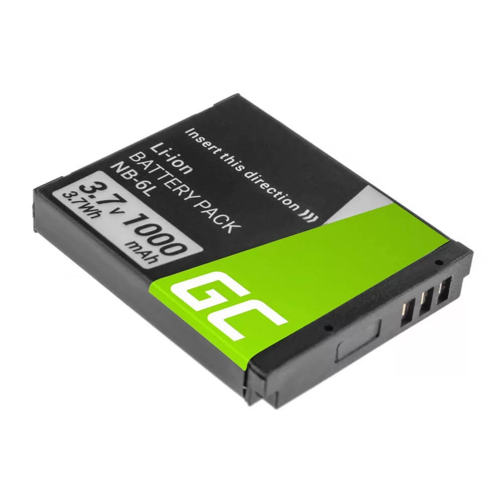 Utángyártott kamera akkumulátor NB-6L Canon PowerShot ELPH 500HS SX 240HS 260HS 270HS 280HS 510HS 520HS 530HS 3.7V 1000mAh Utángyártott kamera akkumulátor NB-6L Canon PowerShot ELPH 500HS SX 240HS 260HS 270HS 280HS 510HS 520HS 530HS 3.7V 1000mAh