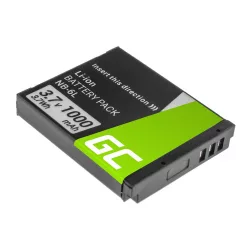   Utángyártott kamera akkumulátor NB-6L Canon PowerShot ELPH 500HS SX 240HS 260HS 270HS 280HS 510HS 520HS 530HS 3.7V 1000mAh