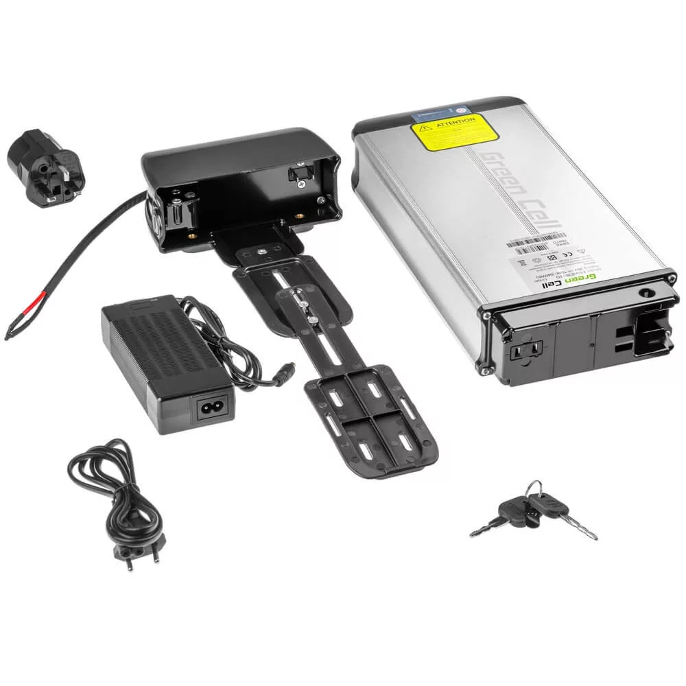 Utángyártott E-Bike akkumulátor 36V 15Ah Li-Ion Rear Rack Töltővel Utángyártott E-Bike akkumulátor 36V 15Ah Li-Ion Rear Rack Töltővel