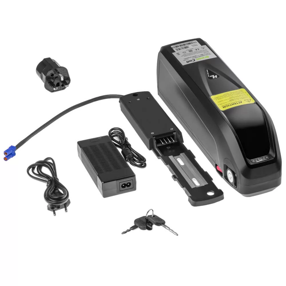 Utángyártott E-bike akkumulátor 36V 20Ah 720Wh Down Tube Ebike EC5 Ancheer Samebike Fafrees Töltővel Utángyártott E-bike akkumulátor 36V 20Ah 720Wh Down Tube Ebike EC5 Ancheer Samebike Fafrees Töltővel