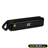Utángyártott Silverfish akkumulátor Ebike elektromos kerékpárokhoz 24V 11.6Ah 278Wh Töltővel - GreenCell