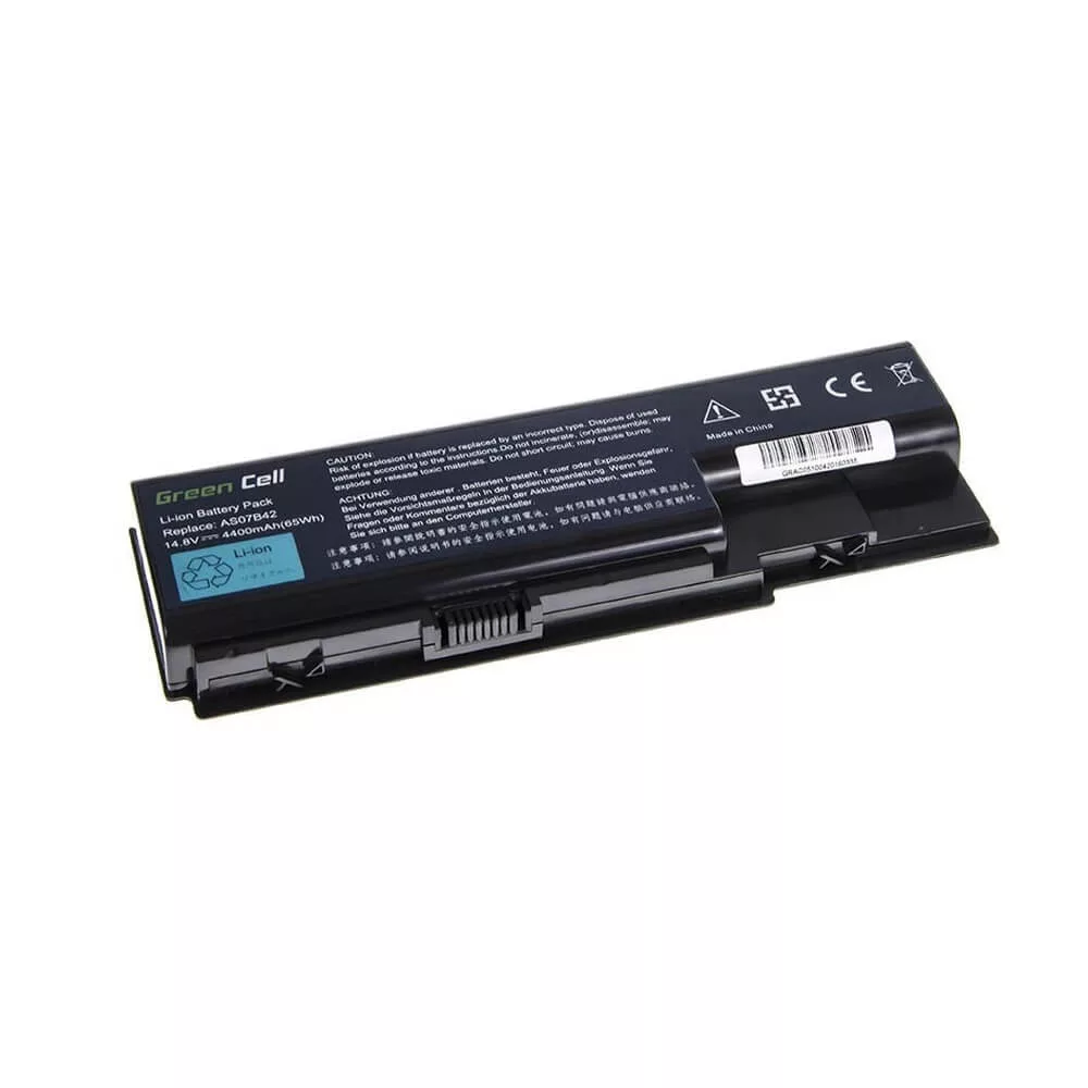 Utángyártott laptop akkumulátor AS07B32 AS07B42 AS07B52 AS07B72 14.8V Acer Aspire 7220G 7520G 7535G 7540G 7720G