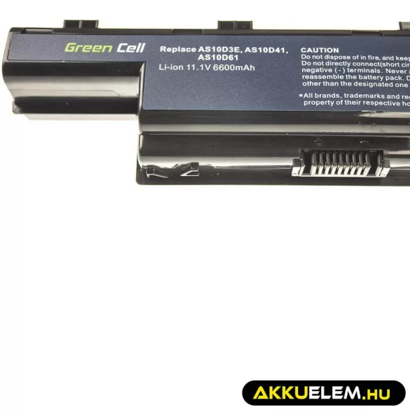 Utángyártott laptop akkumulátor AS10D31 AS10D41 AS10D51 AS10D71 Acer Aspire 5741 5741G 5742 5742G 5750 5750G E1-521 E1-531 E1-571 - GreenCell