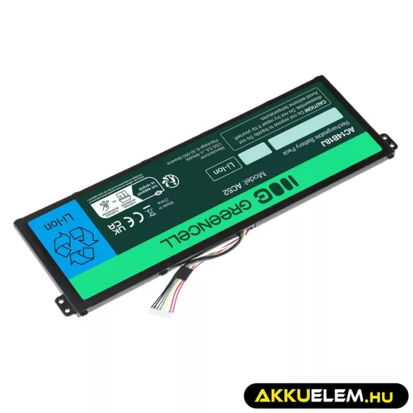 Utángyártott laptop akkumulátor AC14B13J AC14B18J Acer Aspire ES1-111M ES1-331 ES1-531 ES1-533 ES1-571 - GreenCell