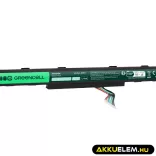 Utángyártott laptop akkumulátor AS16A5K Acer Aspire E15 E5-553 E5-553G E5-575 E5-575G F15 F5-573 F5-573G - GreenCell