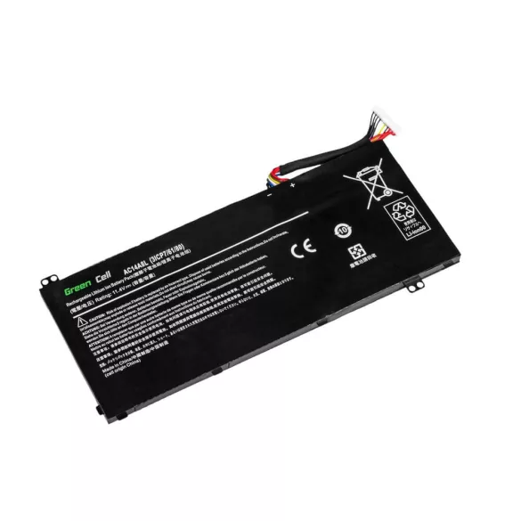 Utángyártott laptop akkumulátor AC14A8L AC15B7L Acer Aspire Nitro V15 VN7-571G VN7-572G VN7-591G VN7-592G i V17 VN7-791G VN7-792G - GreenCell
