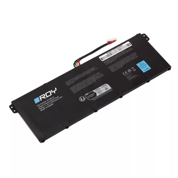 Utángyártott Laptop akkumulátor AC14B13J AC14B13K AC14B18J Acer Aspire E 11 ES1-111M ES1-131 E 15 ES1-512 ES 15 ES1-533 - GreenCell