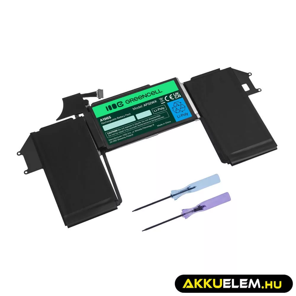 Utángyártott laptop akkumulátor A1965 Apple MacBook Air 13 A1932 A2179 (2018 2019 2020)