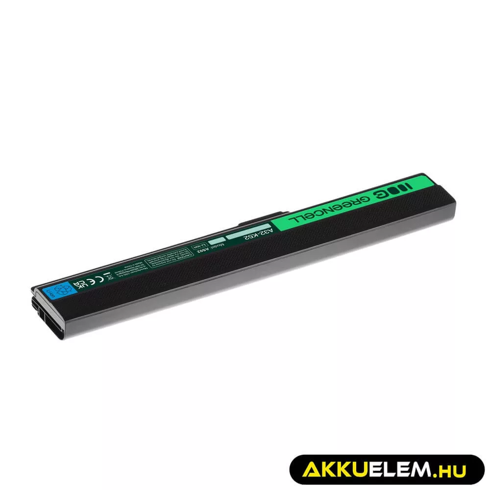 Utángyártott laptop akkumulátor A32-K52 A32-K42 Asus K52 K52J K52F A52 A52F X52J X52 K52JC K52N