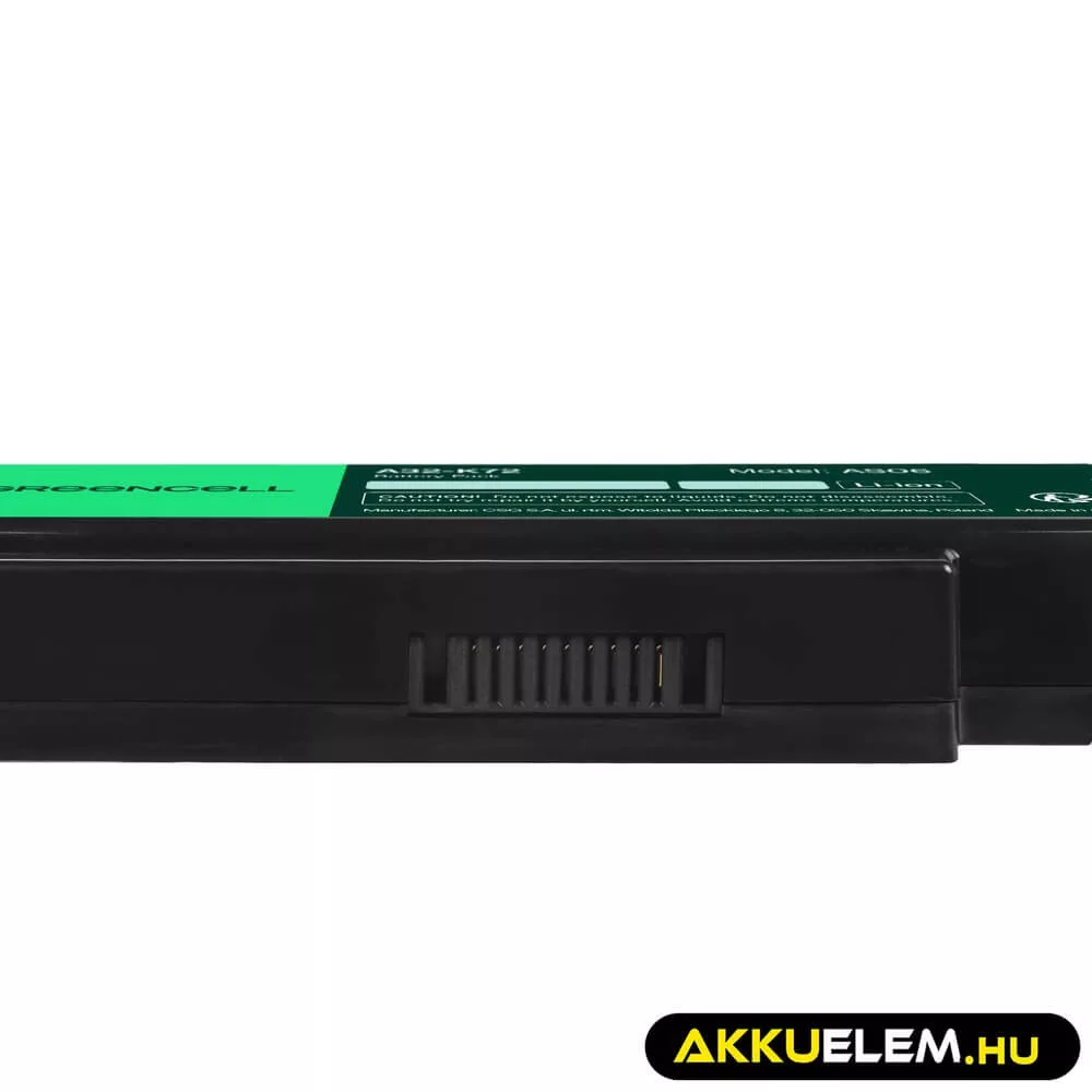 Utángyártott laptop akkumulátor A32-K72 A32-N71 Asus K72 K72J K72F K73SV N71 N71J N73SV X73S