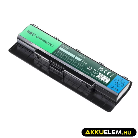 Utángyártott laptop akkumulátor A32-N56 Asus N56 N56D N56DP N56JR N56V N56VJ N56VM N56VZ N76 N76V N76VZ - GreenCell