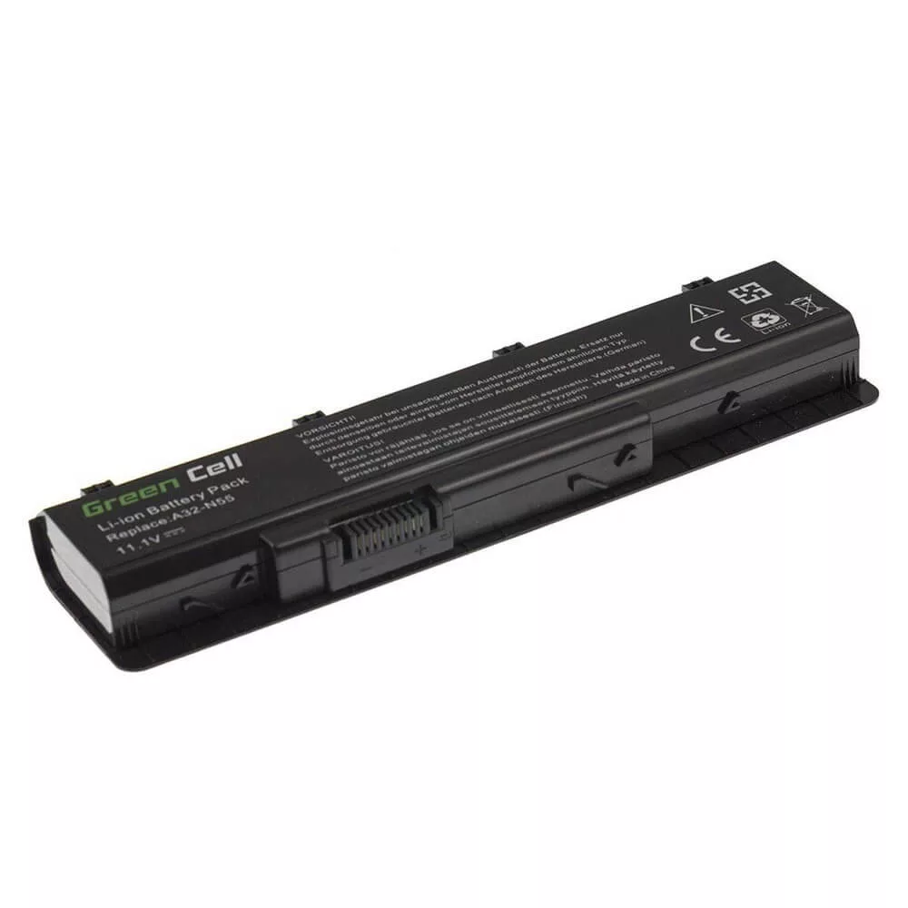   Utángyártott laptop akkumulátor A32-N55 Asus N55 N55S N55SF N55SL N75 N75S N75SF N75SL