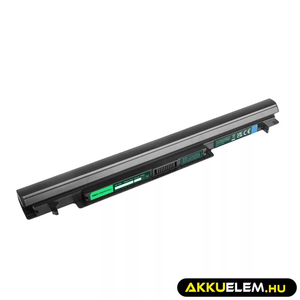 Utángyártott laptop akkumulátor A41-K56 A32-K56 A42-K56 Asus K56 K56C K56CA K56CB K56CM R505 S56