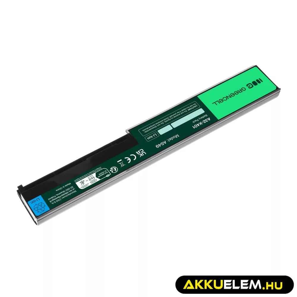 Utángyártott laptop akkumulátor A32-X401 A31-X401 A41-X401 Asus X501 X301 X301A X401 X401A X401U X501A X501U