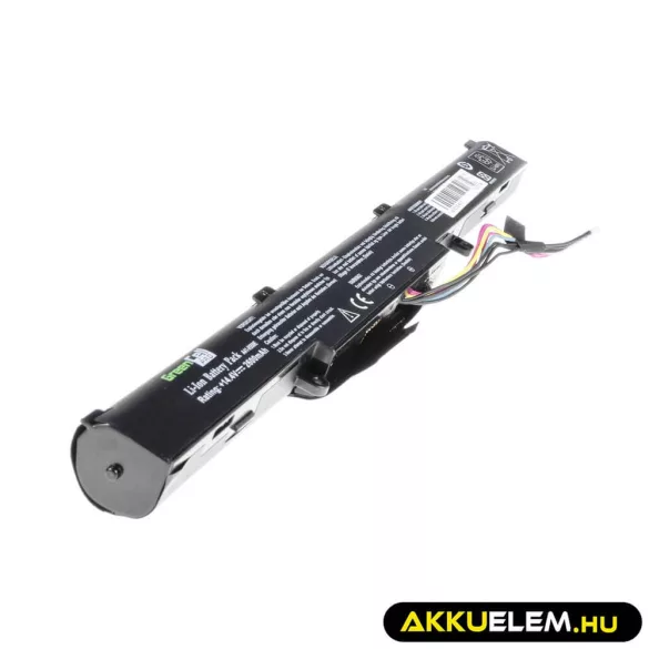 Utángyártott laptop akkumulátor PRO A41-X550E Asus A450 A550 F550 K550 R510 R510D R510DP X450 X550 X550D - GreenCell
