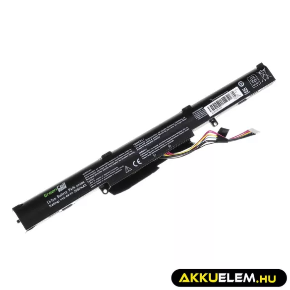 Utángyártott laptop akkumulátor PRO A41-X550E Asus A450 A550 F550 K550 R510 R510D R510DP X450 X550 X550D - GreenCell