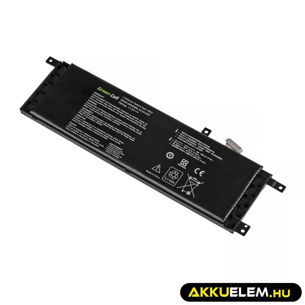 Utángyártott laptop akkumulátor B21N1329 Asus F553 X453MA X553 X553M X553MA R515M X503 R515MA D553MA