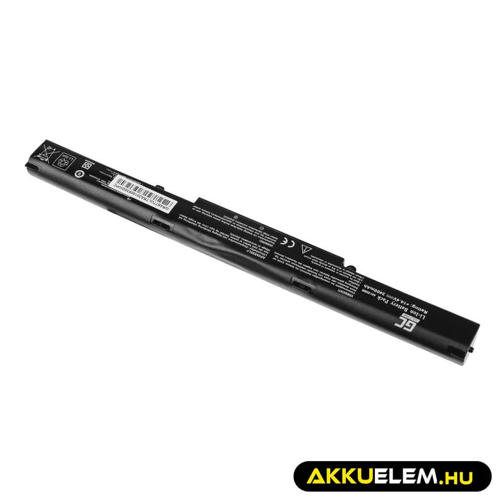 Utángyártott laptop akkumulátor ULTRA A41-X550E Asus A450 A550 F550 K550 R510 R510D R510DP X450 X550 X550D