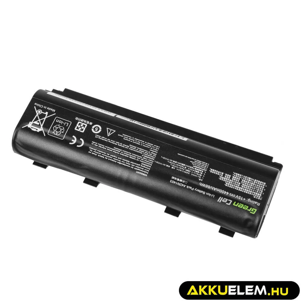 Utángyártott laptop akkumulátor A42N1403 Asus ROG G751 G751J G751JL G751JM G751JT G751JY