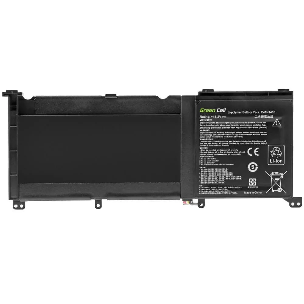 Utángyártott laptop akkumulátor C41N1416 Asus G501J G501JW G501V G501VW i Asus ZenBook Pro UX501 UX501J UX501JW UX501V UX501VW